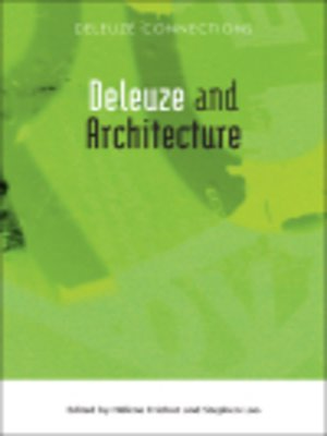 cover image of Deleuze and Architecture